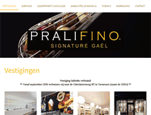 Tablet Screenshot of pralifino.com